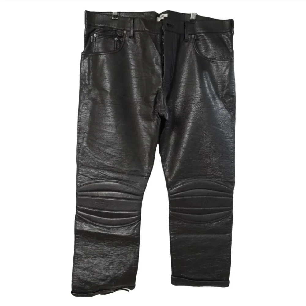 Moschino Black Relaxed Fit Jeans with Ribbed Panels - Picture 1 of 6